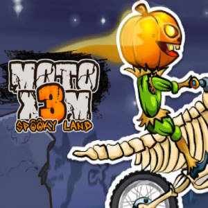 Moto X3M 6 Spooky Land